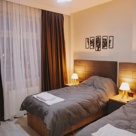 Apartmán 4 Bedroom Flat With Terrace And Hot Tub In Historic Istanbulská provincie